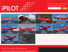 Tablet Screenshot of flyipilot.com